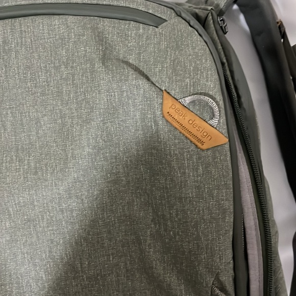 Peak design 45L travel backpack. Sage green. Used/Like new condition. - Picture 13 of 16